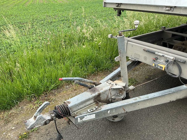 2017 humbaur htk 3500 41 2016 kipper aanhangwagen - afbeelding 4 van  10