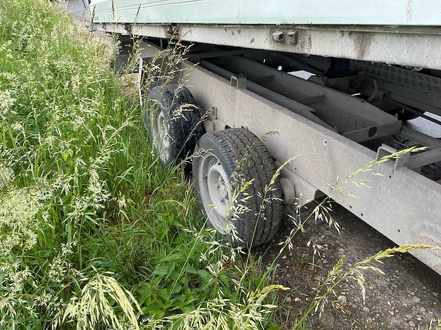2017 humbaur htk 3500 41 2016 kipper aanhangwagen - afbeelding 8 van  10