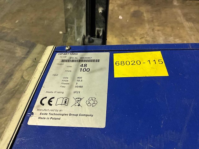 2017 hyster j2,0xnt lwb vorkheftruck (68020-115) - afbeelding 3 van  12