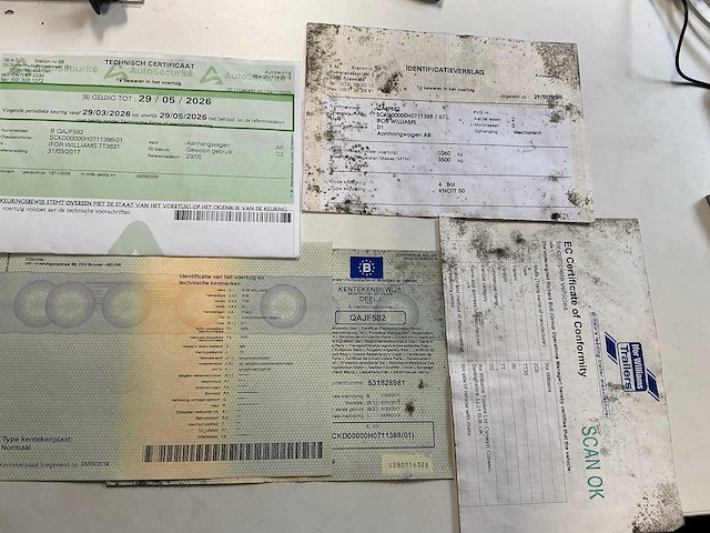 2017 i for williams tt3621 kipper aanhangwagen - afbeelding 6 van  14