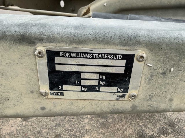 2017 ifor williams db kipper aanhangwagen - afbeelding 4 van  13