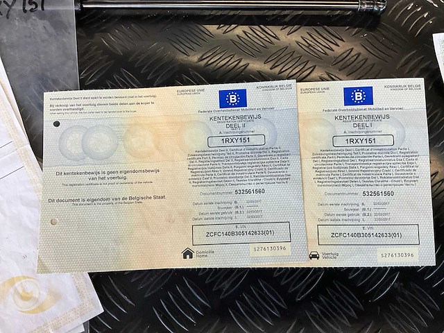 2017 iveco 40c/35 lichte vrachtwagen - afbeelding 7 van  12