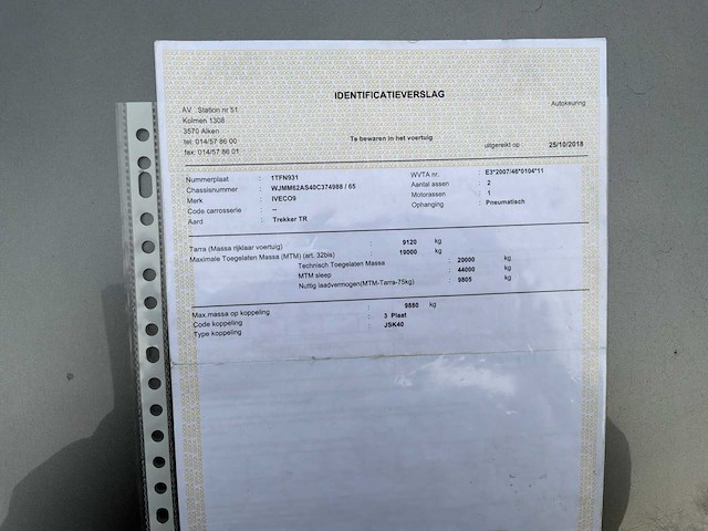 2017 iveco aa3c truck - afbeelding 54 van  56