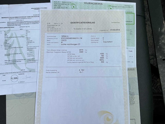 2017 iveco daily 35c18 bedrijfswagen - afbeelding 16 van  25