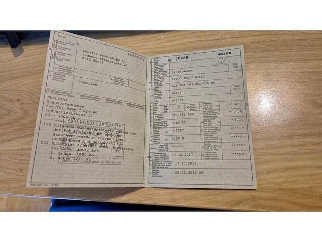 2017 iveco daily 35s14 bedrijfswagen - afbeelding 19 van  27