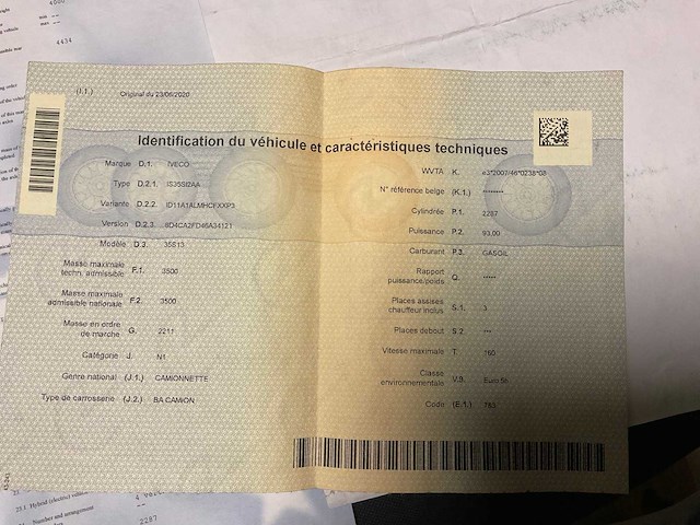 2017 iveco daily is35si2aa bedrijfswagen - afbeelding 36 van  37