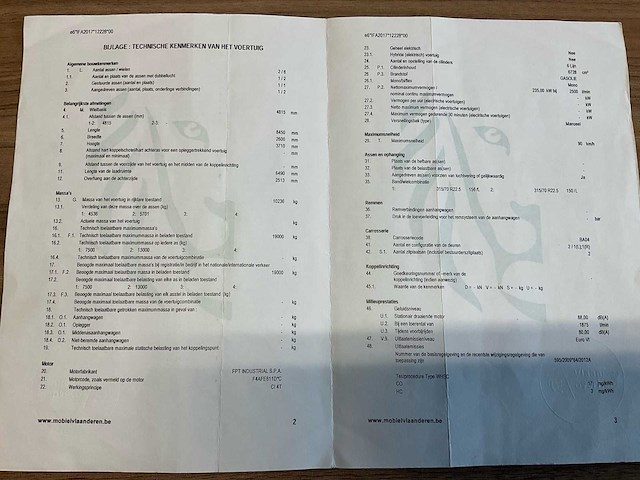 2017 iveco ig190el2ca vrachtwagen - afbeelding 37 van  40