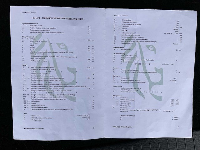 2017 iveco ig190el2ca vrachtwagen - afbeelding 26 van  31