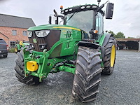 2017 john deere 6155r vierwielaangedreven landbouwtractor - afbeelding 9 van  20