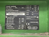 2017 john deere t560i maaidorser - afbeelding 49 van  75