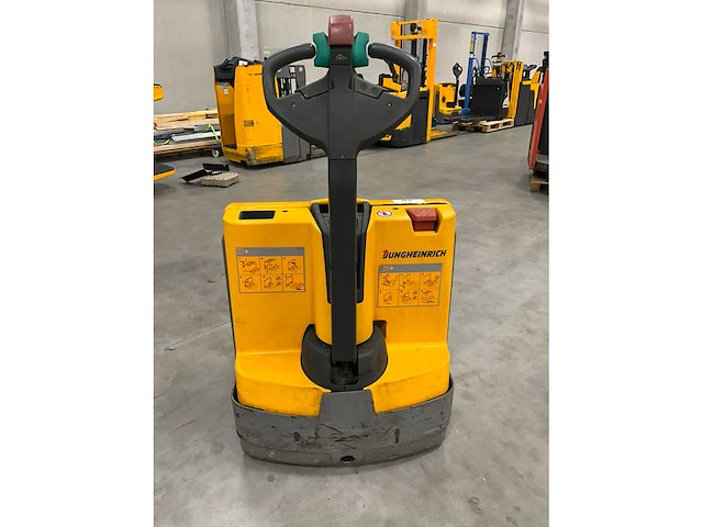 2017 jungheinrich eje 120 elektrische palletwagen - afbeelding 7 van  11