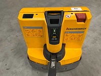 2017 jungheinrich eje 120 elektrische palletwagen - afbeelding 9 van  11