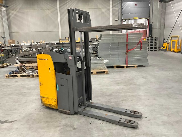 2017 jungheinrich esd 120 stapelaar - afbeelding 1 van  18