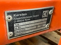 2017 kersten k2000g veegmachine hydraulisch 100cm benzine - afbeelding 3 van  12