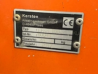 2017 kersten k2000g veegmachine hydraulisch 100cm benzine - afbeelding 4 van  12