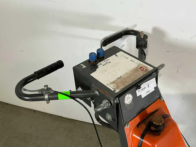 2017 kersten k2000g veegmachine hydraulisch 100cm benzine - afbeelding 7 van  12
