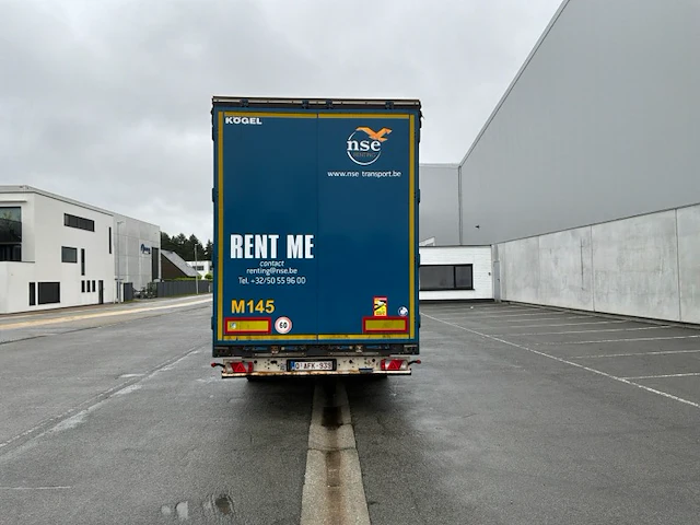 2017 kögel mega s-24-1 schuifzeiltrailer - afbeelding 20 van  23