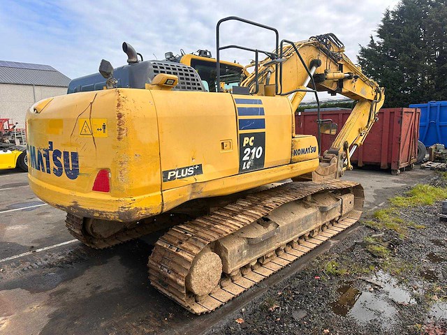 2017 komatsu pc210lc-10 rupsgraafmachine - afbeelding 5 van  7