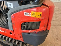 2017 kubota kx015-4 rupsgraafmachine - afbeelding 9 van  21