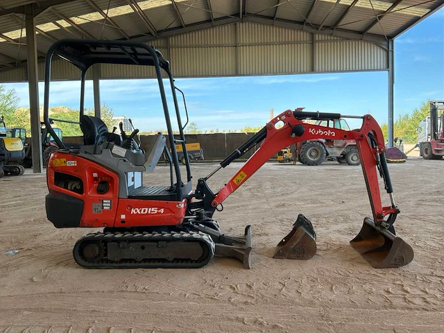 2017 kubota kx015-4 rupsgraafmachine - afbeelding 7 van  21