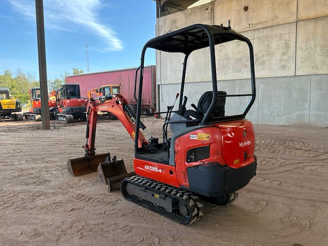 2017 kubota kx015-4 rupsgraafmachine - afbeelding 10 van  21