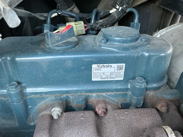 2017 kubota kx019-4 minigraafmachine - afbeelding 12 van  26