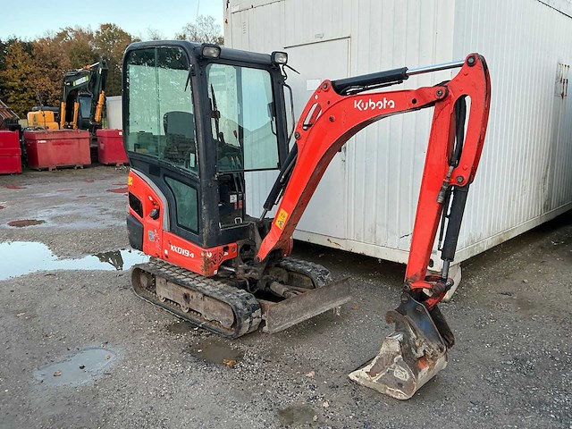 2017 kubota kx019-4 minigraafmachine - afbeelding 3 van  26