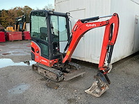 2017 kubota kx019-4 minigraafmachine - afbeelding 3 van  26