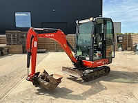 2017 kubota kx019-4 minigraafmachine - afbeelding 1 van  21