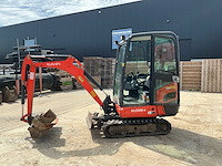 2017 kubota kx019-4 minigraafmachine - afbeelding 12 van  21