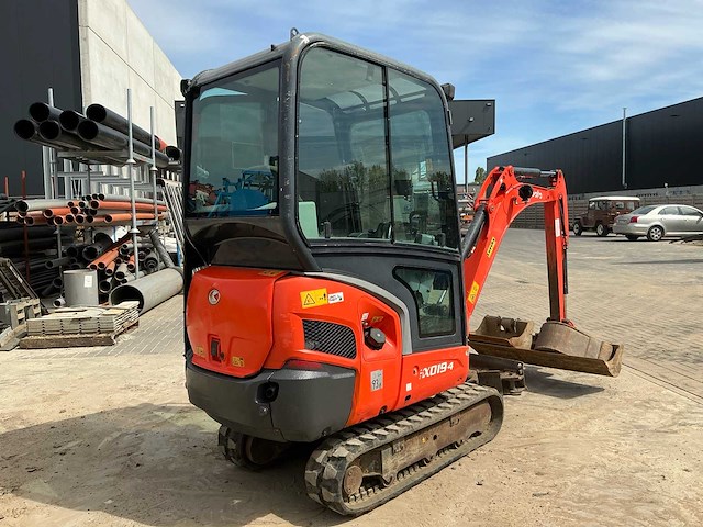 2017 kubota kx019-4 minigraafmachine - afbeelding 17 van  21