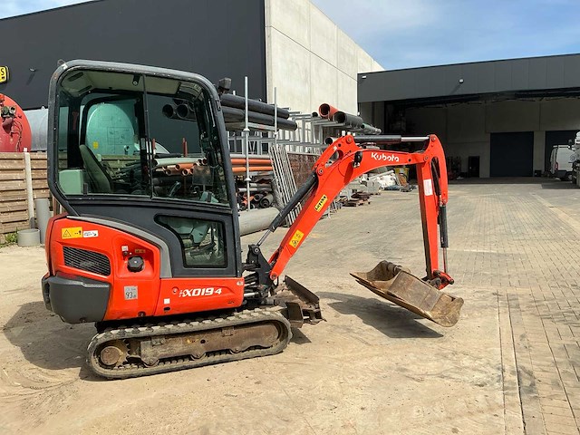 2017 kubota kx019-4 minigraafmachine - afbeelding 18 van  21