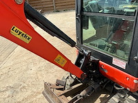 2017 kubota kx019-4 minigraafmachine - afbeelding 1 van  3
