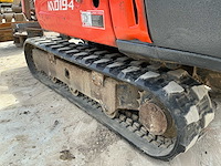 2017 kubota kx019-4 minigraafmachine - afbeelding 3 van  3