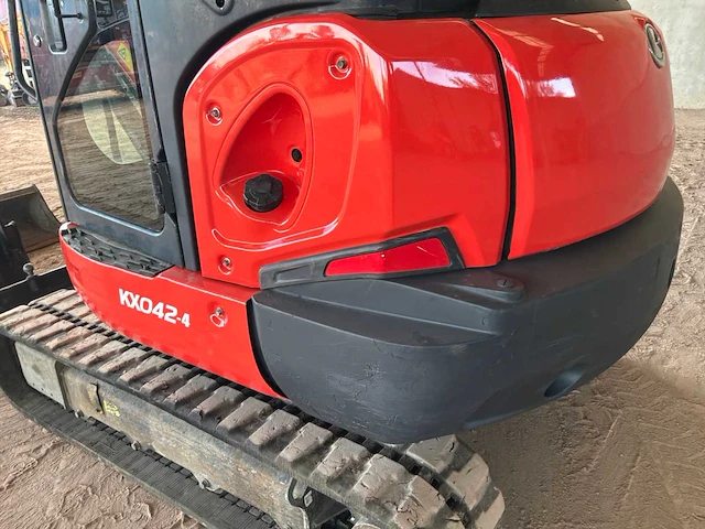 2017 kubota kx042-4 rupsgraafmachine - afbeelding 5 van  21