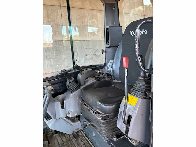 2017 kubota kx042-4 rupsgraafmachine - afbeelding 7 van  21
