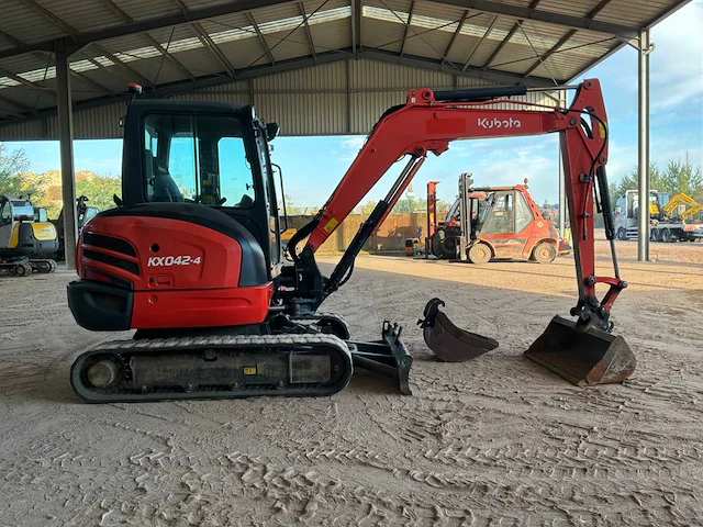 2017 kubota kx042-4 rupsgraafmachine - afbeelding 16 van  21