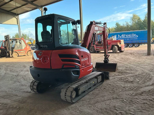 2017 kubota kx042-4 rupsgraafmachine - afbeelding 17 van  21
