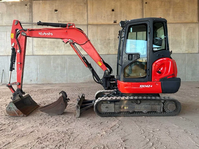 2017 kubota kx042-4 rupsgraafmachine - afbeelding 20 van  21