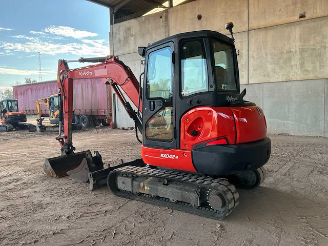 2017 kubota kx042-4 rupsgraafmachine - afbeelding 8 van  21