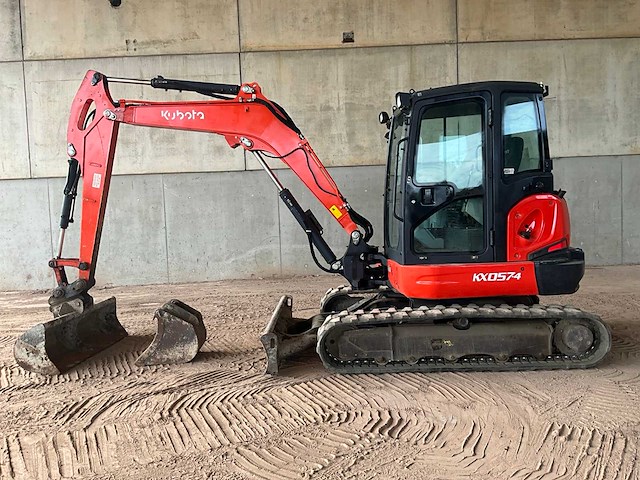 2017 kubota kx057-4 rupsgraafmachine - afbeelding 22 van  22