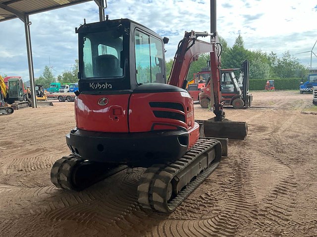 2017 kubota kx057-4 rupsgraafmachine - afbeelding 19 van  22