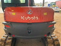 2017 kubota kx080-4 rupsgraafmachine - afbeelding 14 van  39