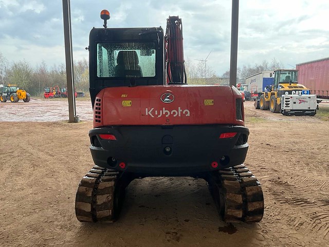 2017 kubota kx080-4 rupsgraafmachine - afbeelding 33 van  39