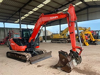 2017 kubota kx080-4 rupsgraafmachine - afbeelding 37 van  39
