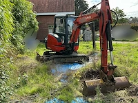 2017 kubota kx101-3 a 4 minigraafmachine - afbeelding 14 van  19