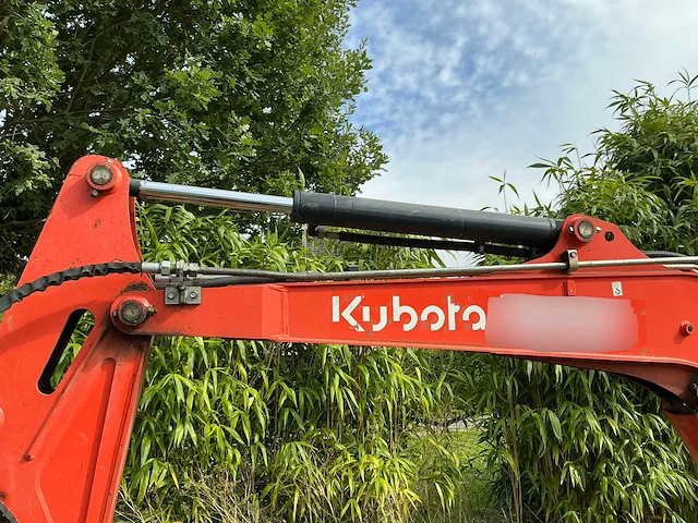 2017 kubota kx101-3 a 4 minigraafmachine - afbeelding 1 van  1