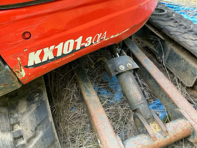 2017 kubota kx101-3 a 4 minigraafmachine - afbeelding 5 van  19