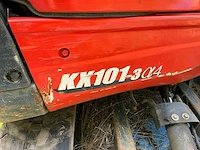 2017 kubota kx101-3 a 4 minigraafmachine - afbeelding 6 van  19