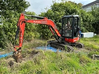 2017 kubota kx101-3 a 4 minigraafmachine